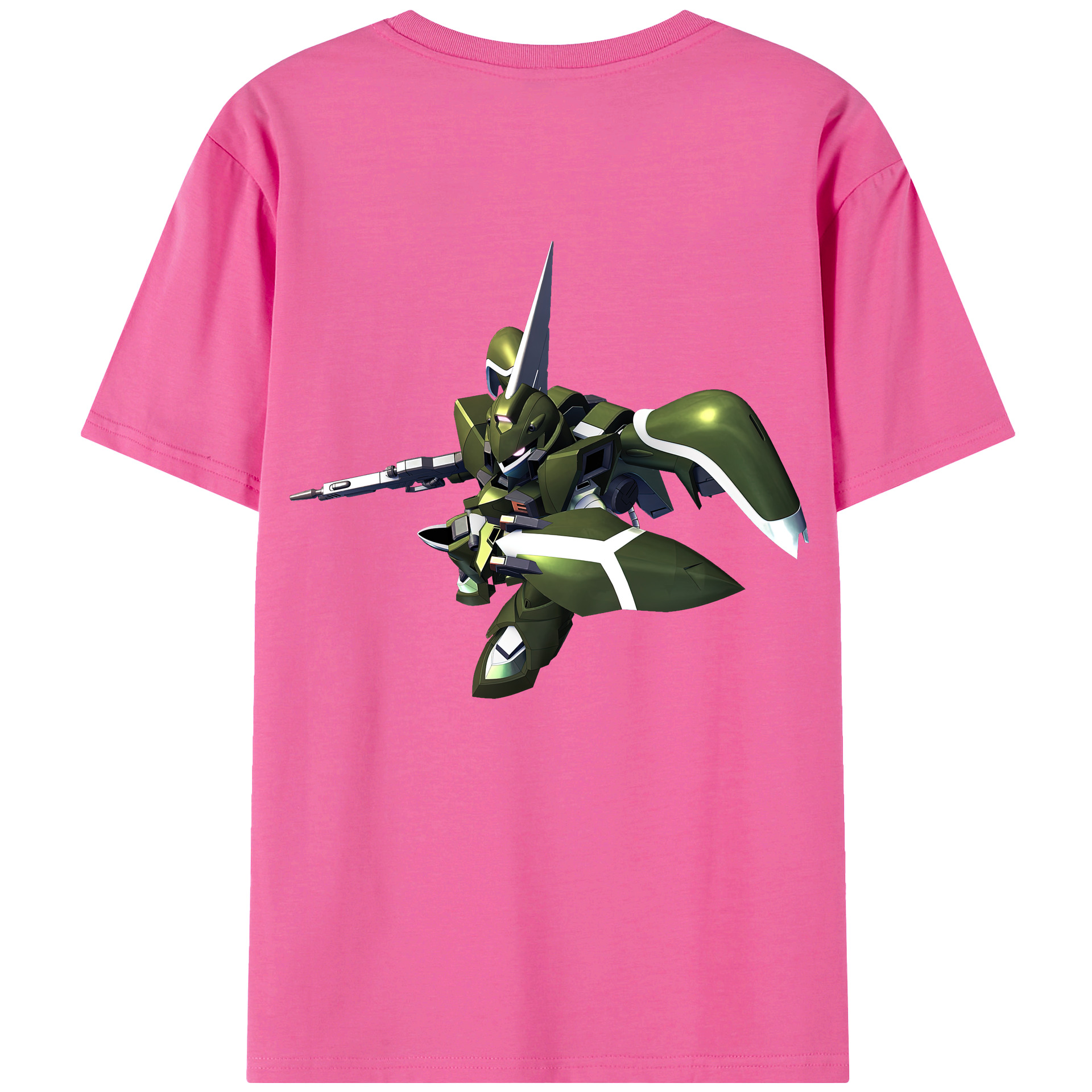 （画像用） 機動戦士ガンダム Mobile Suit Gundam レディース半袖Tシャツ(バックプリント)